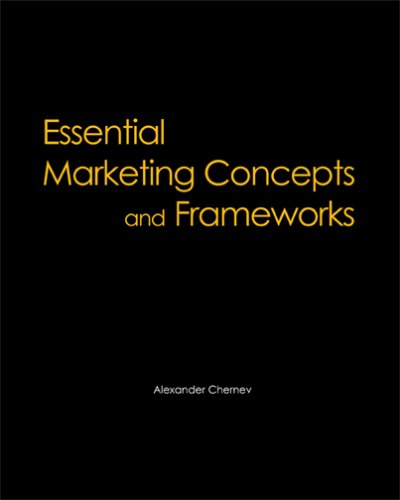 Imagen de archivo de Essential Marketing Concetps and Frameworks, 1st Edition a la venta por Better World Books