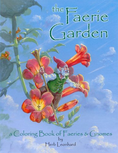 Immagine stock per The Faerie Garden Coloring Book