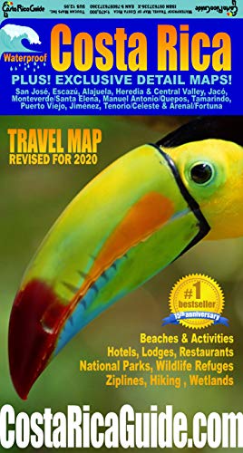 Beispielbild fr Waterproof Travel Map Of Costa Rica zum Verkauf von BooksRun