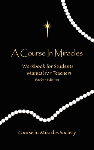 Beispielbild fr Course in Miracles: Pocket Edition Workbook Manual zum Verkauf von Goodwill