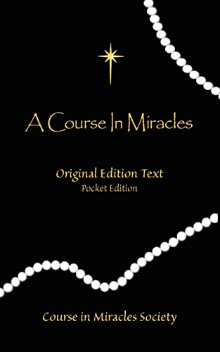 Beispielbild fr Course in Miracles: Original Edition Text - Pocket zum Verkauf von Revaluation Books