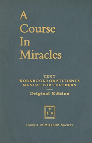 Stock image for A Course in Miracles-Original Edition for sale by Ergodebooks