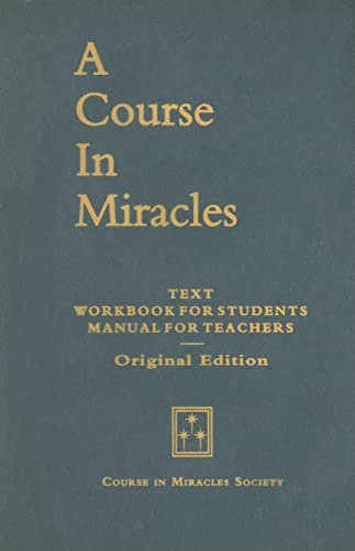 9780976420071: A Course in Miracles: Original Edition