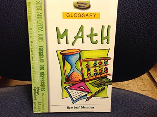 9780976421702: Essential Words Math Glossary (Word Mastery Series)