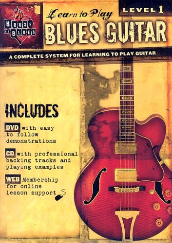 9780976434757: House Of Blues Presents Learn To Play Blues Guitar DVD (Level 1) (House of Blues)