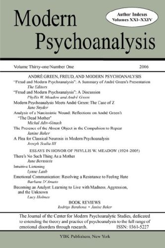9780976435990: Modern Psychoanalysis