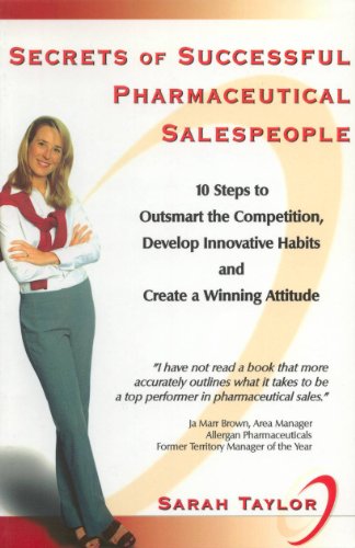 Beispielbild fr Secrets of Successful Pharmaceutical Salespeople zum Verkauf von Better World Books