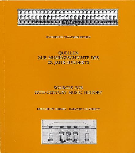 Stock image for Sources for 20Th-Century Music History for sale by Blackwell's