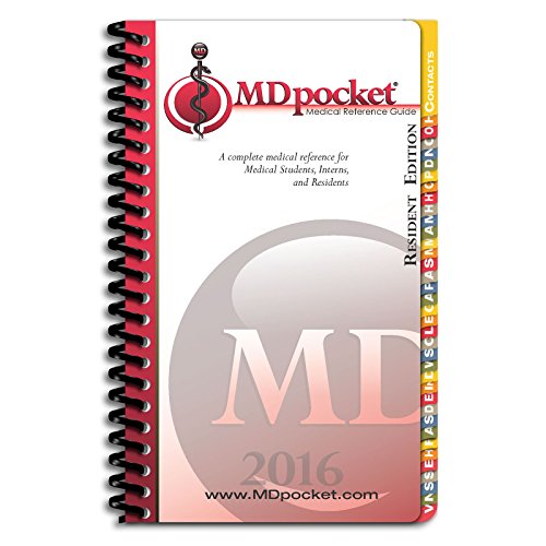 Imagen de archivo de MDPocket Medical Reference Guide: Resident Edition a la venta por SecondSale