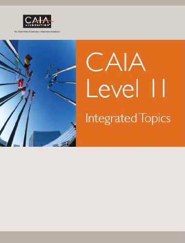 Imagen de archivo de CAIA Level II: Integrated Topics a la venta por Montclair Book Center