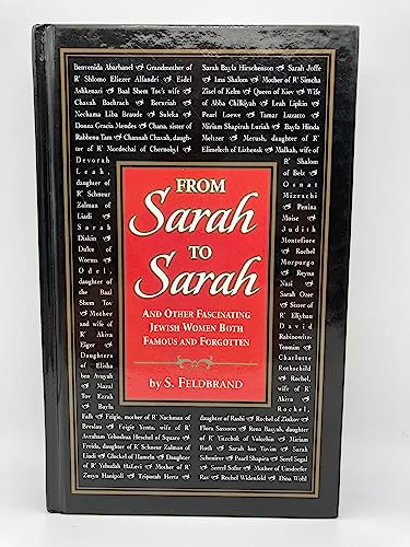 Stock image for From Sarah to Sarah Feldbrand, S. for sale by online-buch-de