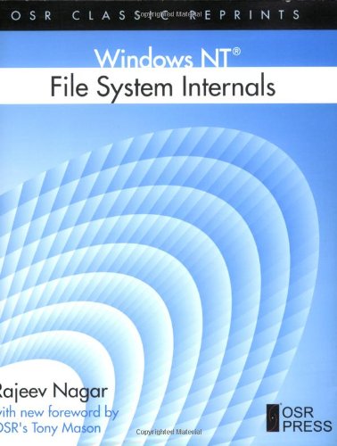 9780976717515: Windows NT File System Internals : OSR Classic Reprints