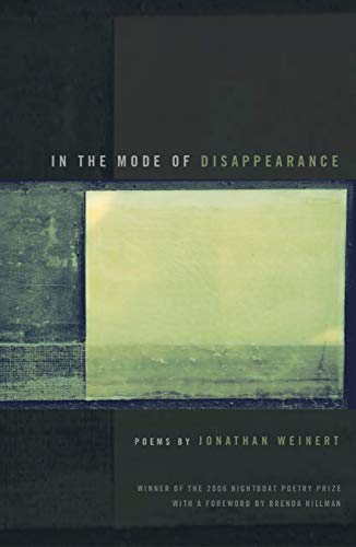 Beispielbild fr In the Mode of Disappearance : Poems zum Verkauf von Better World Books