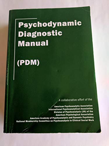 Beispielbild fr Psychodynamic Diagnostic Manual zum Verkauf von Better World Books: West