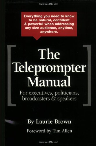 Beispielbild fr The Teleprompter Manual zum Verkauf von Front Cover Books
