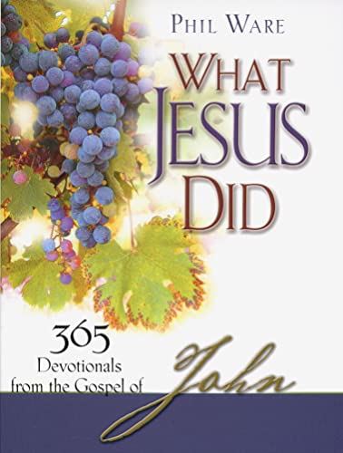 Stock image for What Jesus Did: 365 Devotionals from the Gospel of John for sale by ThriftBooks-Dallas