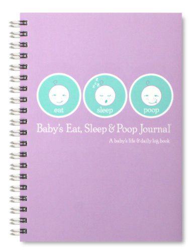 Imagen de archivo de Baby's Eat, Sleep and Poop Journal, Log Book Lavender a la venta por Irish Booksellers