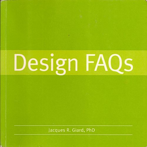 9780976802105: Design FAQs [Paperback] by