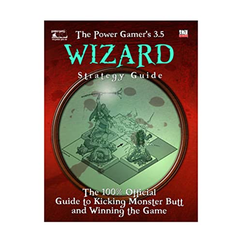 Stock image for Power Gamer's 3.5 Wizard Strategy Guide, The (Fantasy Supplements (Goodman Games) (d20)) for sale by Noble Knight Games