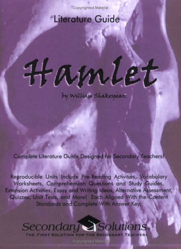 Beispielbild fr Hamlet Literature Guide (Common Core and NCTE/IRA Aligned Teaching Guide) Kristen Bowers zum Verkauf von RareCollectibleSignedBooks