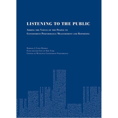 9780976849001: Listening to the Public: Adding the Voices of the