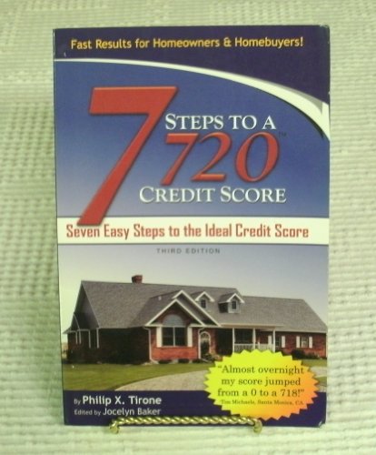 Imagen de archivo de 7 Steps To A 720 Credit Score a la venta por Goodwill