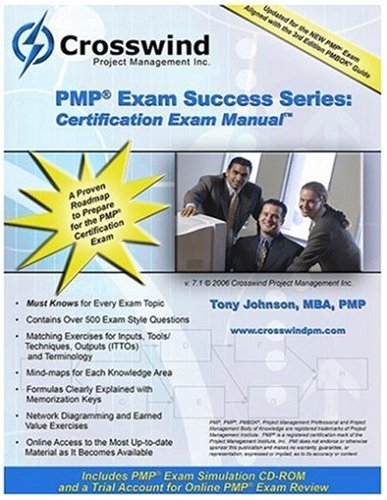 9780976866053: PMP Exam Success Series: Certification Exam Manual with CD-ROM by Tony Johnson (2005-07-05)
