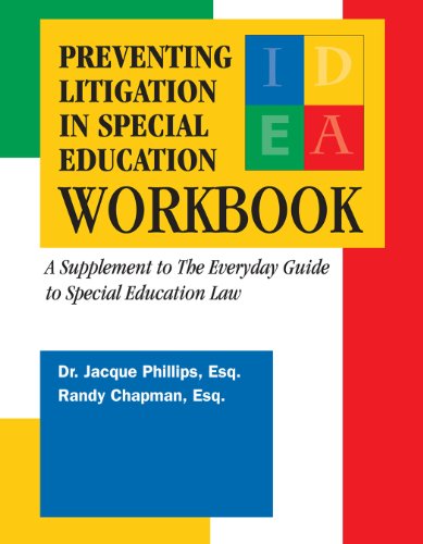 Beispielbild fr Preventing Litigation in Special Education : A Supplement to the Everyday Guide to Special Education Law zum Verkauf von Better World Books