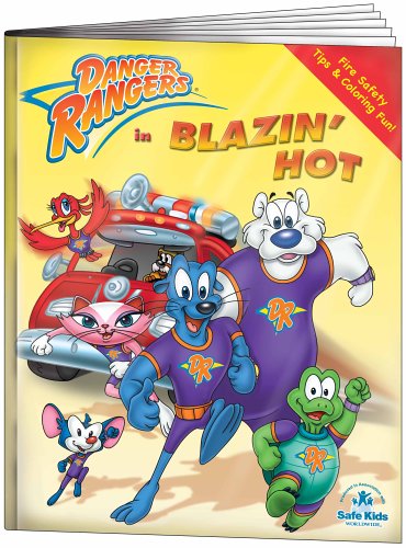 Stock image for Danger Rangers in Blazin' Hot Coloring/Activity Book (Danger Rangers) for sale by Wonder Book