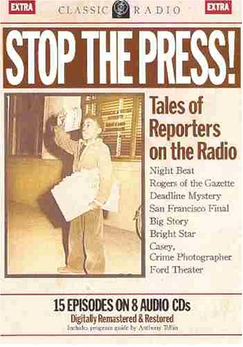 Beispielbild fr Stop the Press! Tales of Reporters on the Radio - Audiobook CD zum Verkauf von Burke's Books