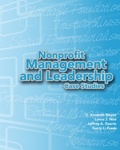 Stock image for Nonprofit Management and Leadership Case Studies for sale by GF Books, Inc.