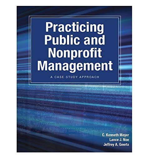 Stock image for Practicing Public and Nonprofit Management for sale by SecondSale
