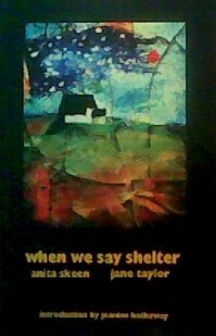 9780977115112: WHEN WE SAY SHELTER.
