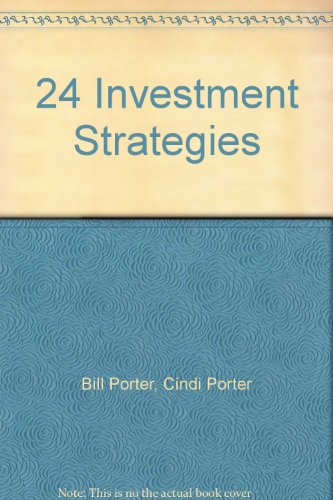 Imagen de archivo de 24 Investment Strategies a la venta por BooksRun