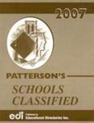 Stock image for Patterson's Schools Classified 2007 for sale by The Yard Sale Store