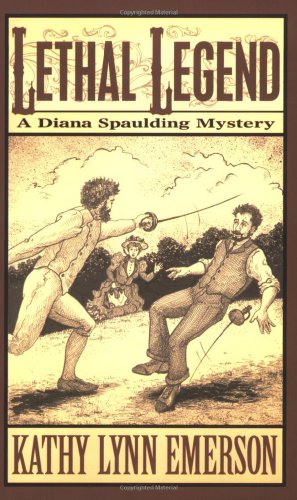 Beispielbild fr lethal Legend a Diana Spaulding Mystery zum Verkauf von Booketeria Inc.