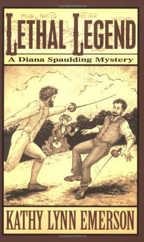 Stock image for lethal Legend a Diana Spaulding Mystery for sale by Booketeria Inc.