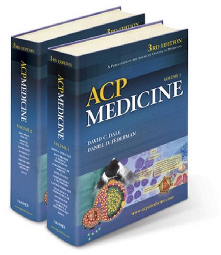 Imagen de archivo de Acp Medicine a la venta por Better World Books