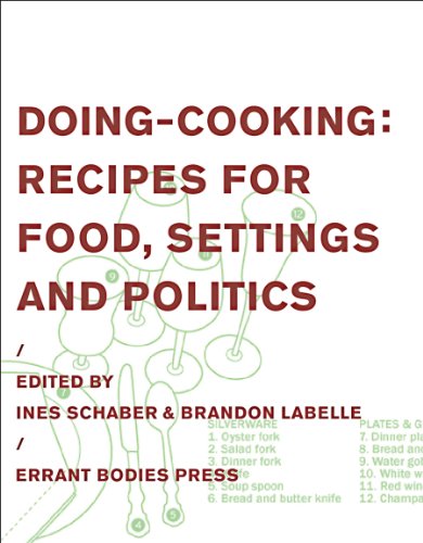 Doing-Cooking: Recipes for Food, Settings and Politics (Surface Tension Supplement) (9780977259496) by Weiss, Allen