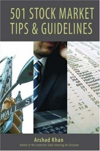 Imagen de archivo de 501 Stock Market Tips and Guidelines a la venta por ThriftBooks-Atlanta