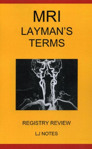 Imagen de archivo de MRI Layman's Terms Registry Review (LJ Notes) a la venta por Revaluation Books