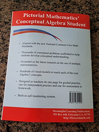 9780977321209: Pictorial Mathematic's Conceptual Algebra