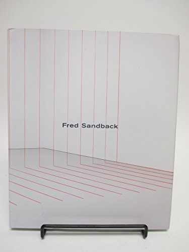 Imagen de archivo de Fred Sandback a la venta por Housing Works Online Bookstore