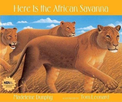 9780977379521: Here Is the African Savanna (Web of Life)