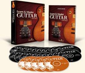 Stock image for Learn and Master Guitar, Expanded Edition, Steve Krenz, 20 DVDs, 5 Jam-Along CDs Lecture Book, from Legacy Learning for sale by Goodwill of Colorado