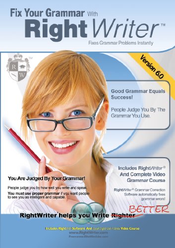 9780977476060: RightWriter: Grammar Correction Software