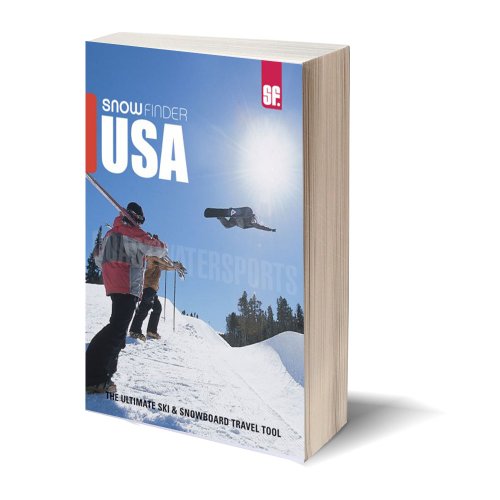 Stock image for Snowfinder USA The Ultimate Ski and Snowboard Travel Tool Snowfinder Snow Guides for sale by PBShop.store US