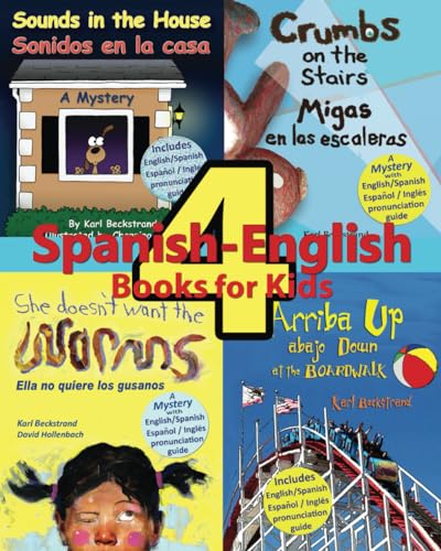9780977606566: 4 Spanish-English Books for Kids