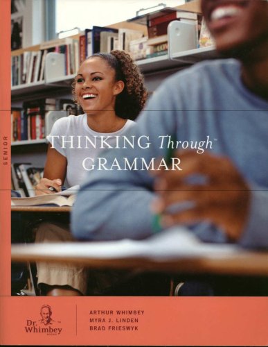 Imagen de archivo de Thinking Through Grammar: Senior a la venta por ThriftBooks-Atlanta