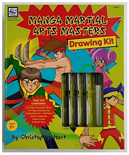 Imagen de archivo de Manga Martial Arts Masters: Drawing Kit a la venta por Bookmans